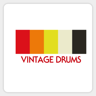 TR-808 STRIPES & FONT #8 Sticker